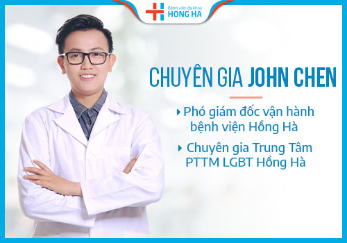 Dr John Chen, chuyên gia Trung tâm PTTM LGBT Hồng Hà