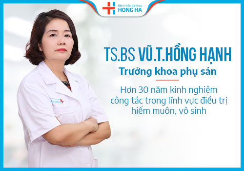 ThS.BS Vũ Thị Hồng Hạnh, Trưởng khoa Phụ sản