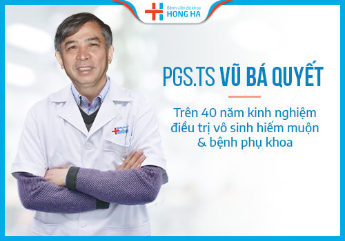 PGS.TS Vũ Bá Quyết, Khoa Sản