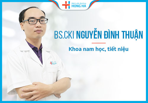 BS Phạm Đình Thuận, Khoa Nam học – Tiết niệu
