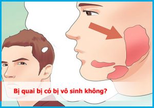 Bị quai bị có bị vô sinh không? Dấu hiệu, Tỷ lệ là bao nhiêu%?