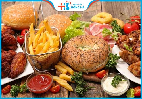 thực phẩm gây vô sinh ở nữ giới đồ ăn nhanh