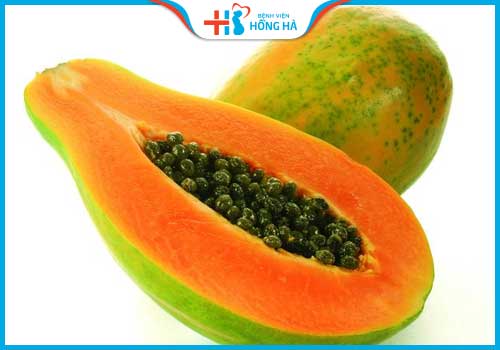 những thực phẩm gây vô sinh ở nữ đu đủ