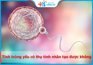 GIẢI ĐÁP: Tinh trùng yếu có thụ tinh nhân tạo được không?