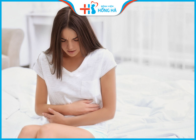 Đau bụng là dấu hiệu dễ gặp của bệnh nang cơ năng