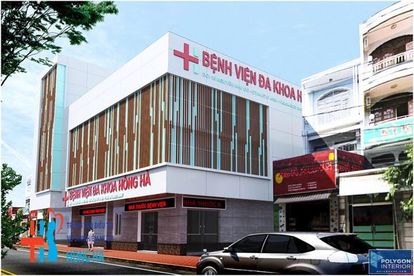 Bệnh viện Đa khoa Hồng Hà ở ngay trung tâm thành phố Hà Nội