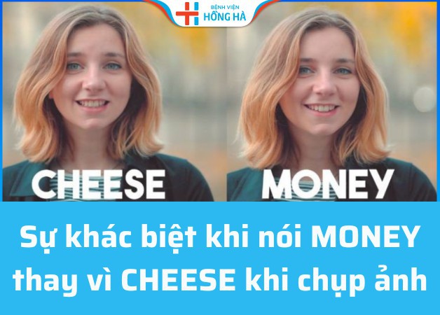 Khi chụp ảnh nói Money thay vì Cheese