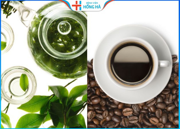 Sử dụng trà xanh và cafe để giảm cân