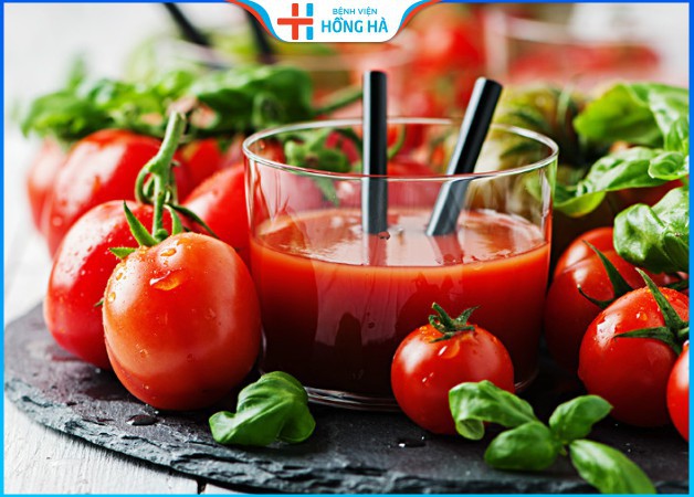 Giảm béo hiệu quả với nước cà chua
