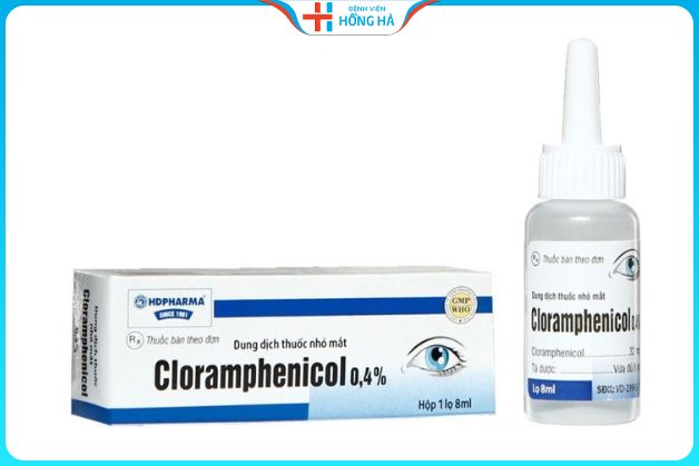 Thuốc kháng sinh nhỏ mắt Cloramphenicol 0,4%